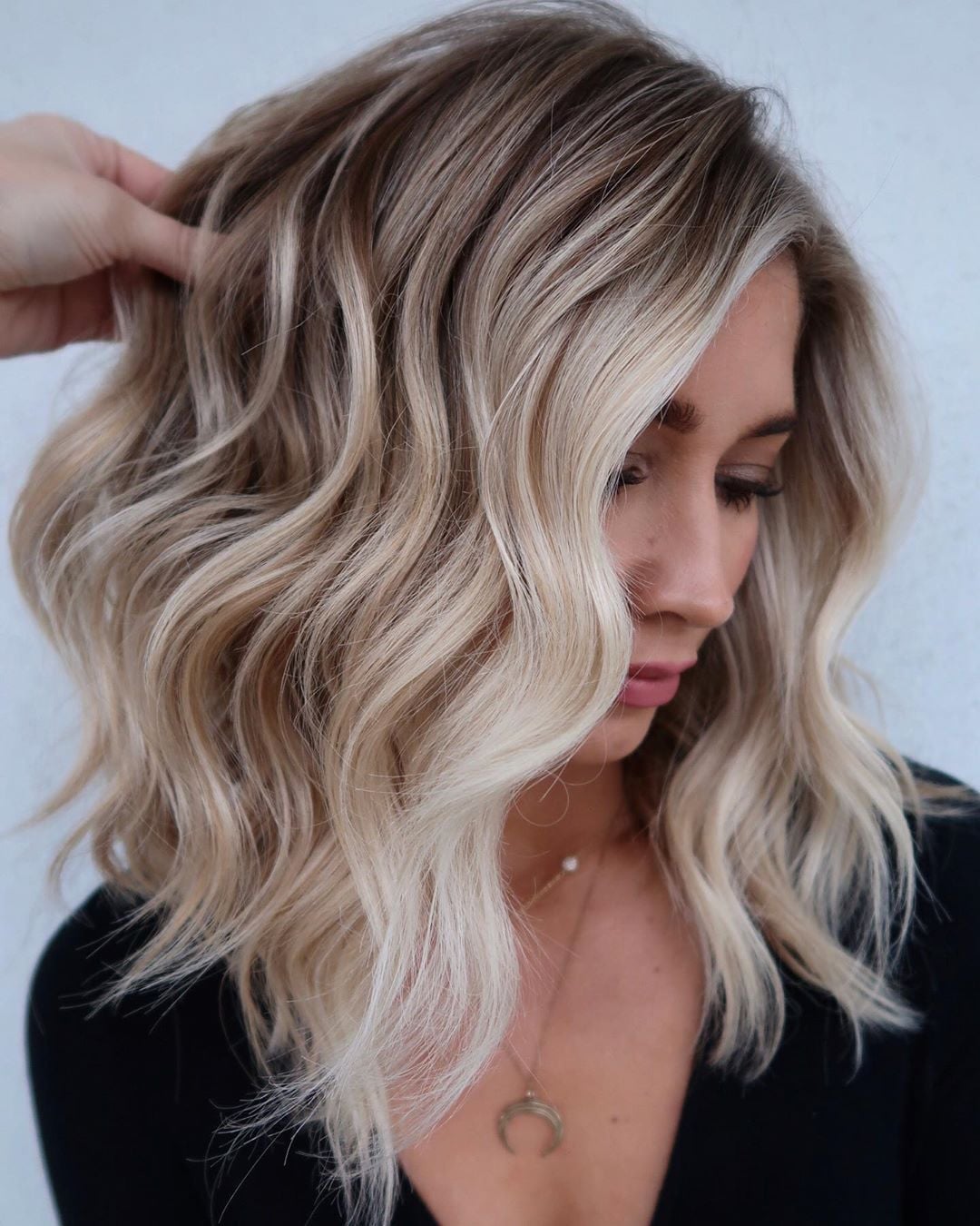Shoulder Length Blonde With Lighter Blonde Highlights Shoulder Length Blonde With Lighter Blonde Highlights — Babylights