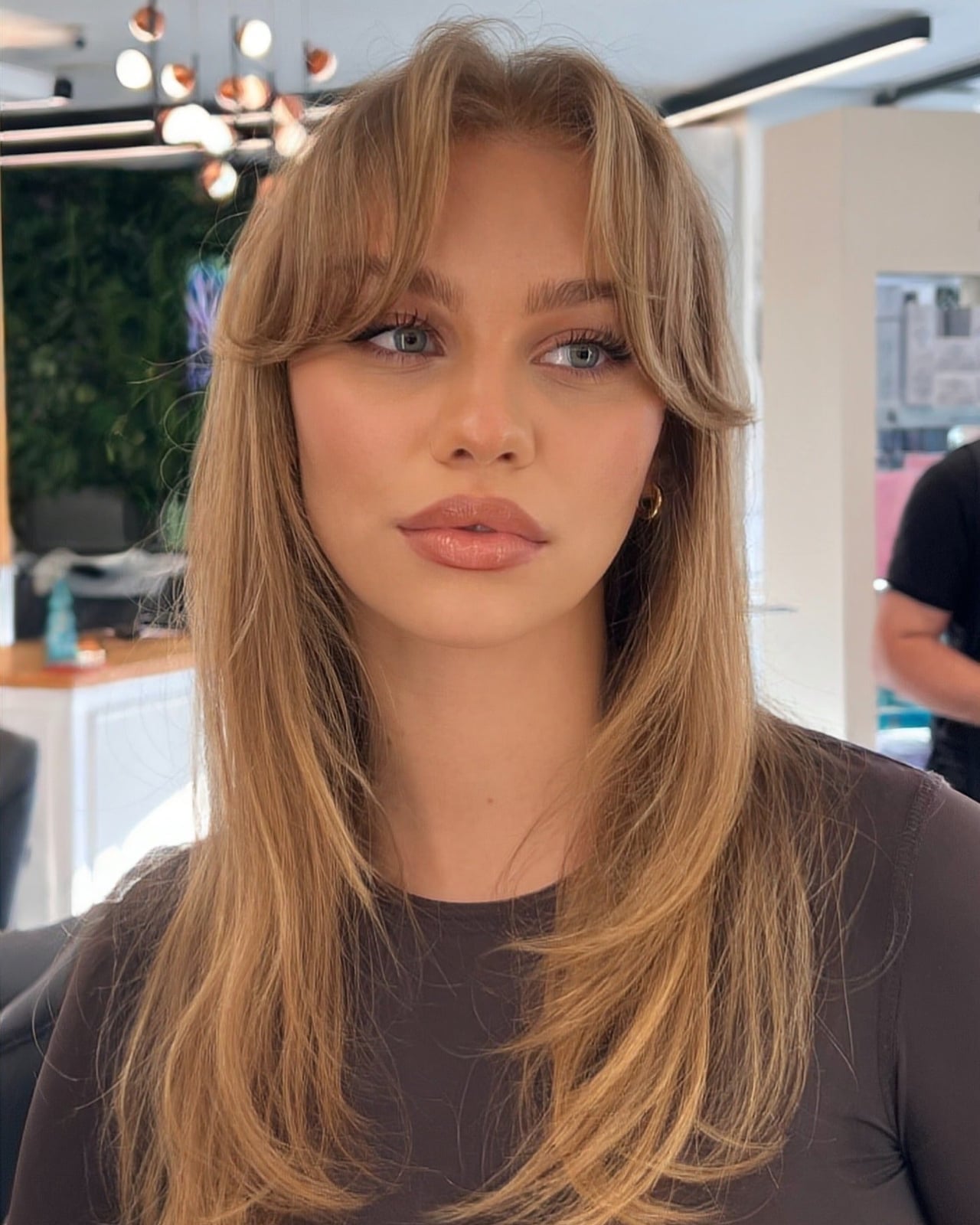 Collarbone Layers With Soft Wispy Bangs — Bangs for Fine Hair