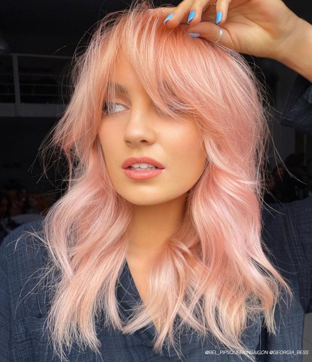 Shoulder Length Layers With Curtain Bangs Shoulder Length Layers With Curtain Bangs — Bangs Trends