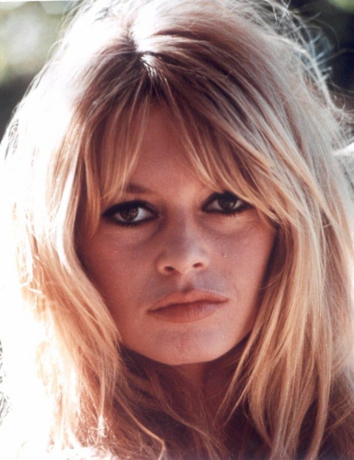 Shag With Air-Dried Curtain Bangs — Bardot Bangs