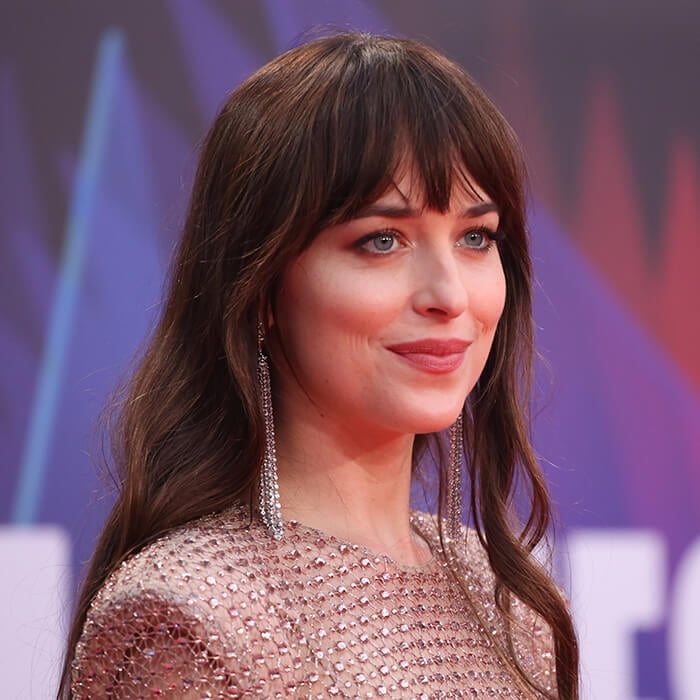 Mid-Back Dark Brown With Side Part Birkin Bangs Mid-Back Dark Brown With Side Part Birkin Bangs