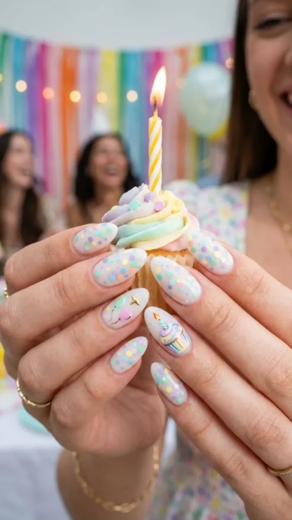 19+ Stunning Short Birthday Nails Ideas for 2026