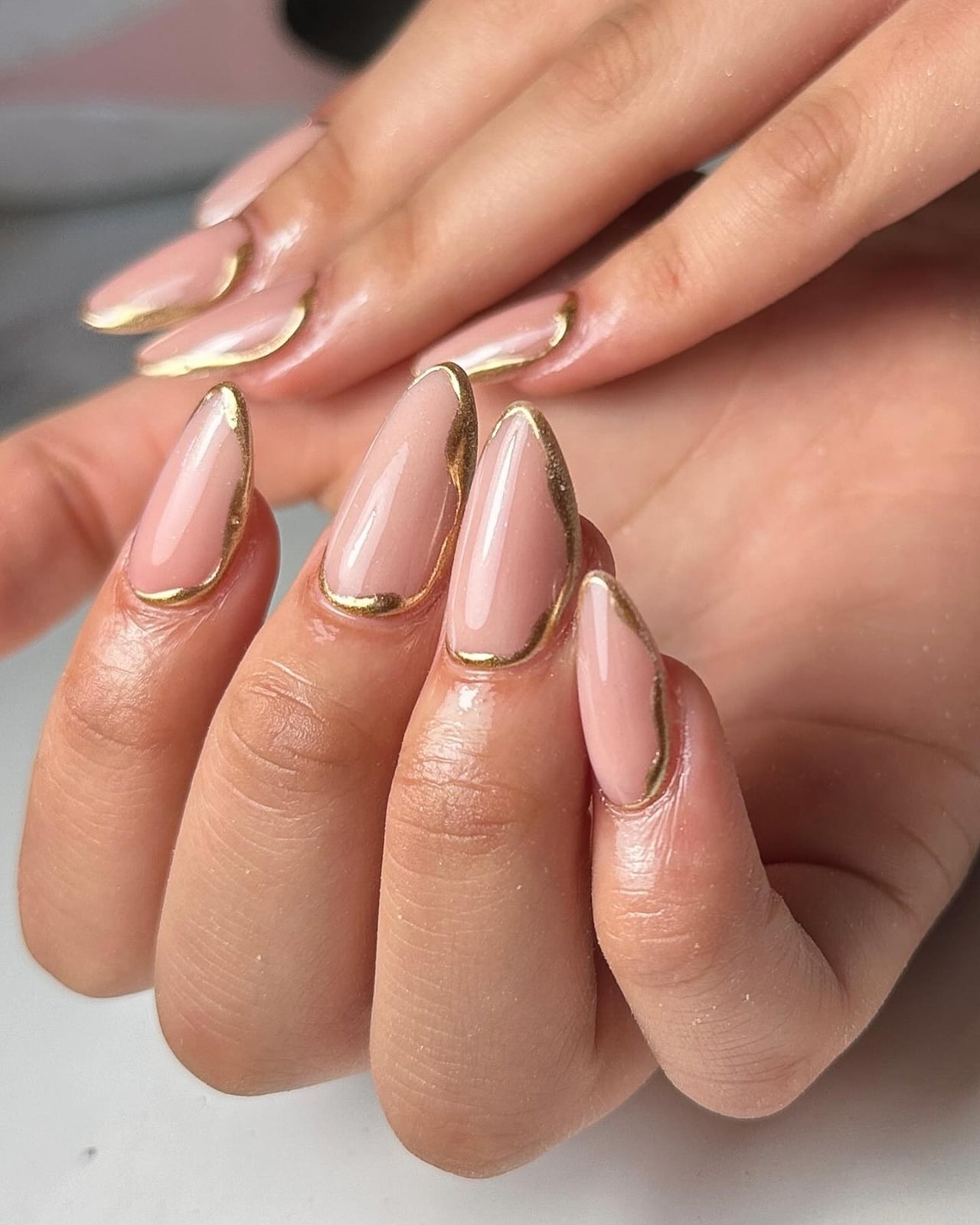 Medium Almond Pastels With 3D Birthday Elements — Birthday Nails Almond