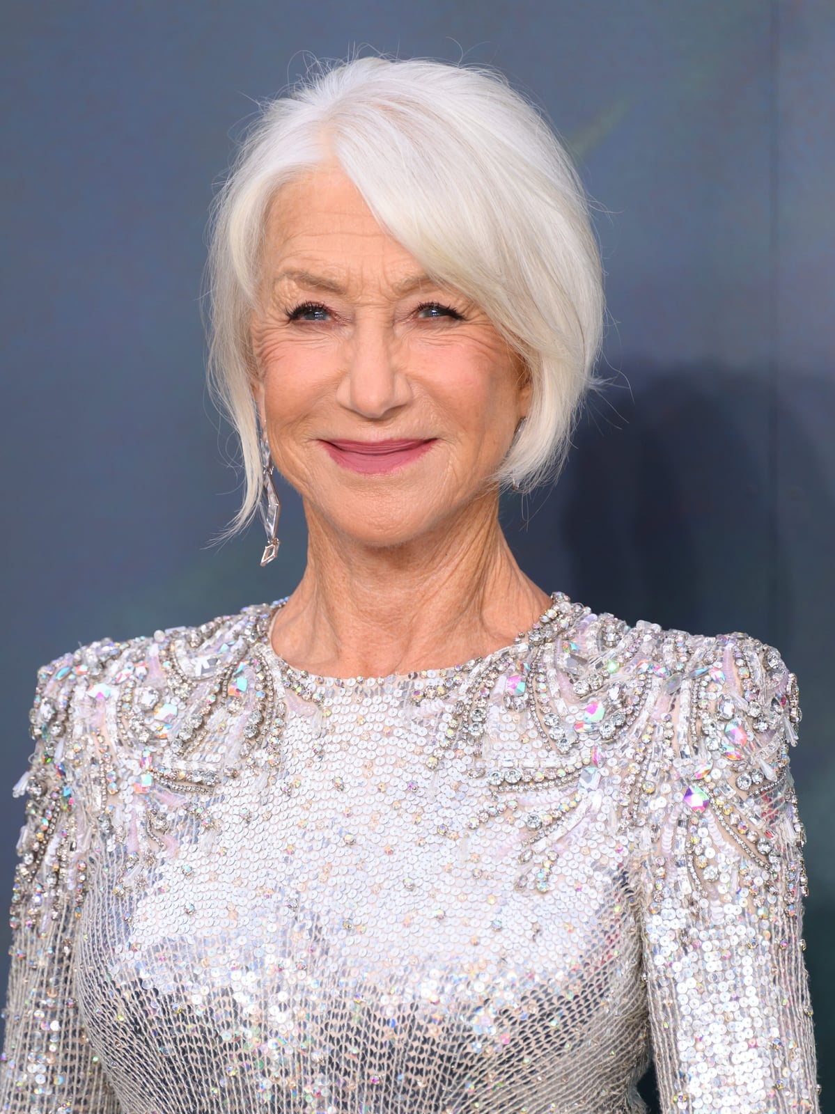 Silver Blonde Graduated Bixie With Volume — Bixie Haircut