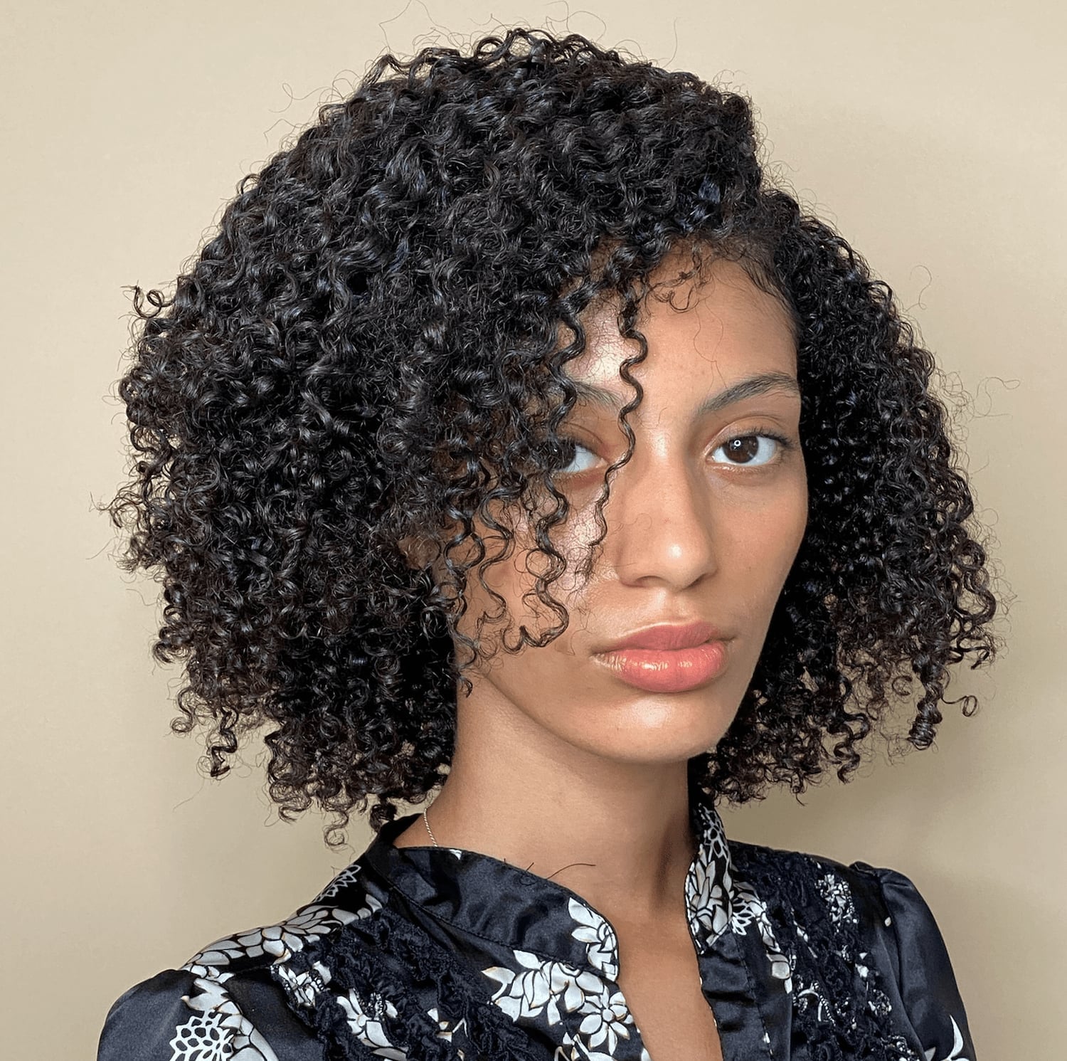 Chin Bob With Defined Spirals Chin Bob With Defined Spirals — Bob for Curly Hair