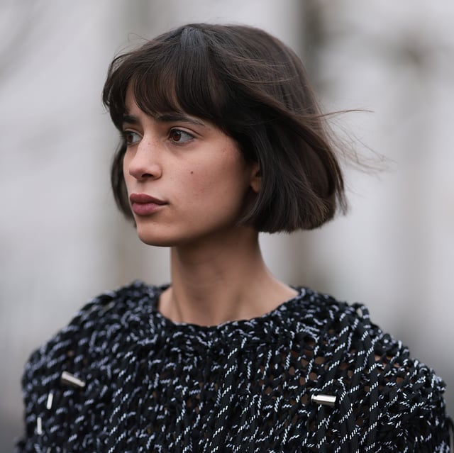 Angled Bob Honey Blonde Balayage — Bob for Fine Hair