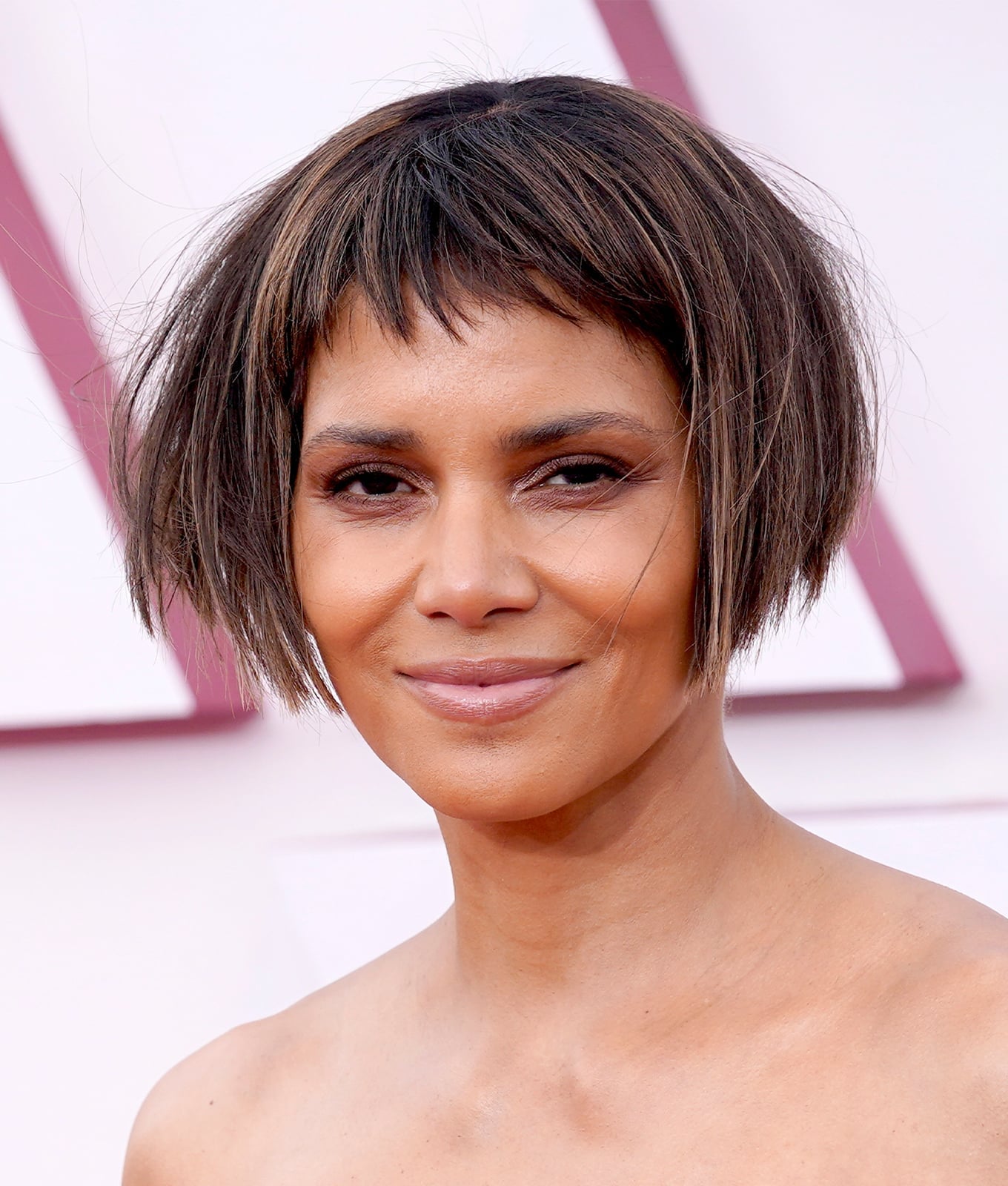 Dark Brown Bob Micro Bangs — Bob for Fine Hair