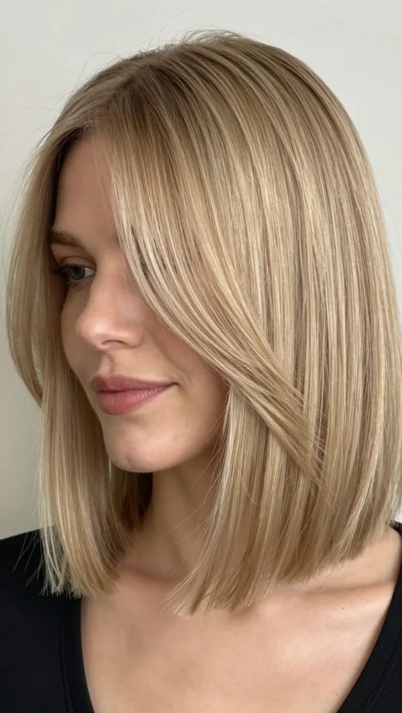 Blonde Bob With Face Framing Layers — Bob for Fine Hair