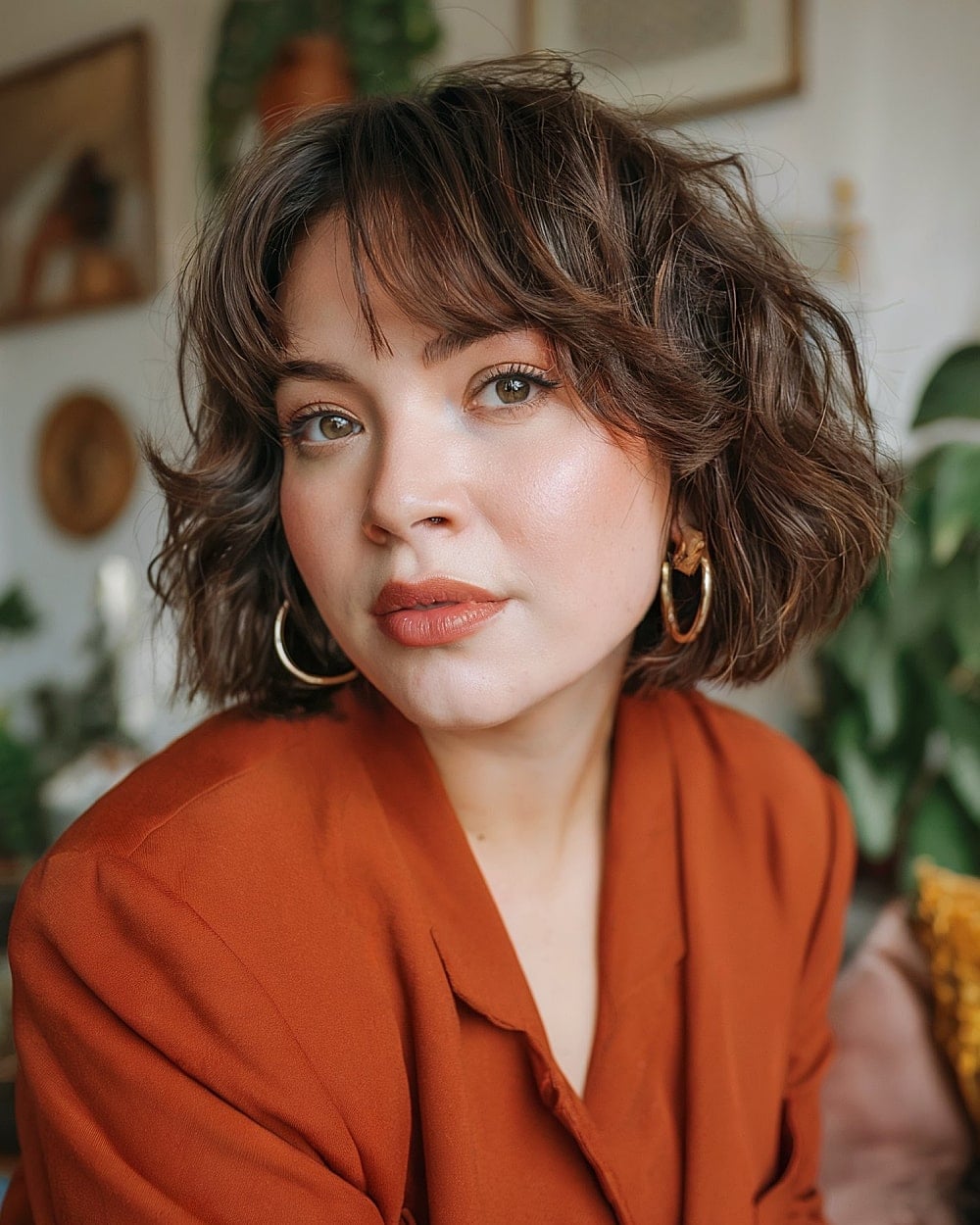 21+ Best French Bob Haircuts with Bangs for Round Faces in 2026