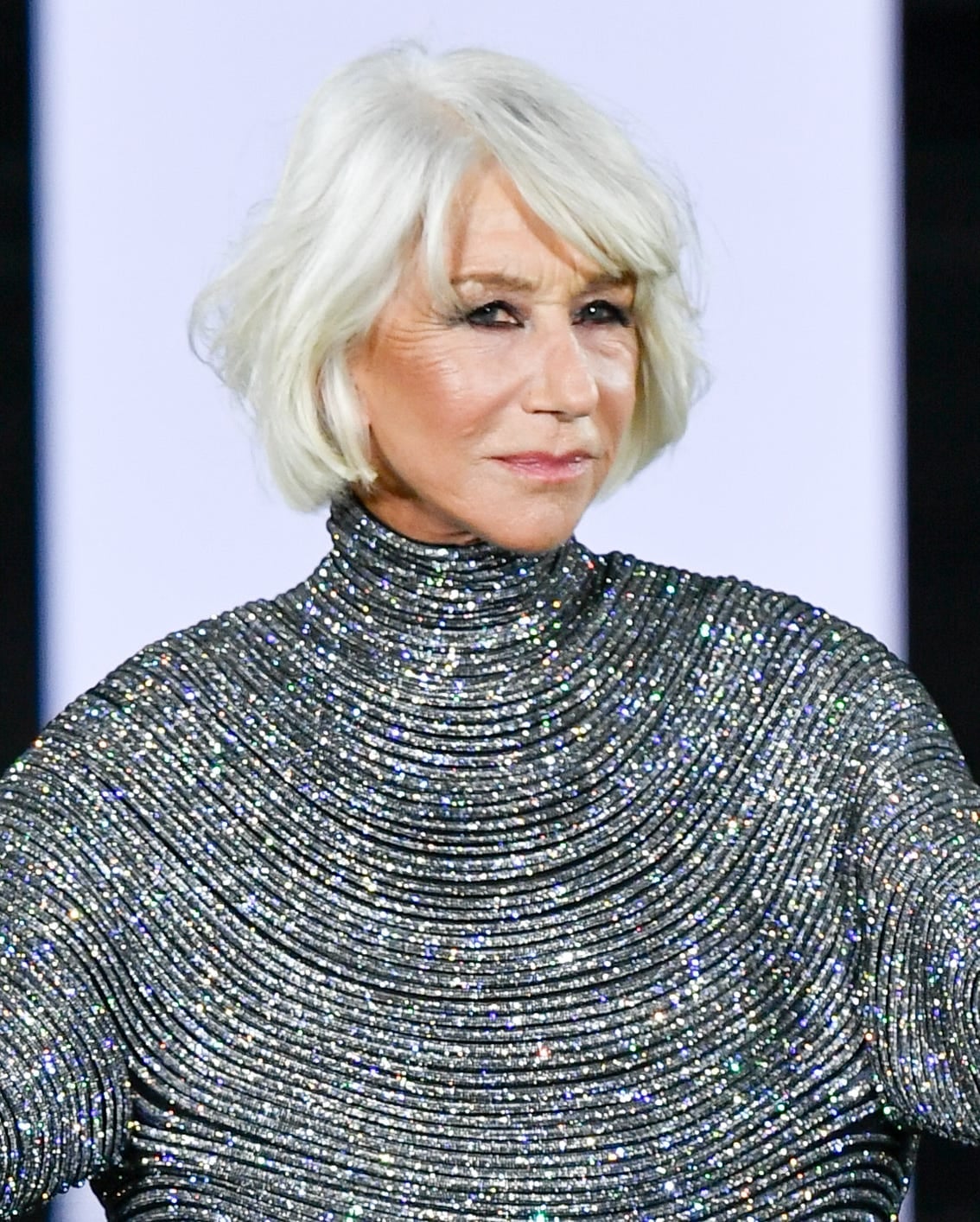 Collarbone Textured Bob With Side-Swept Bangs — Bob for Women Over 50