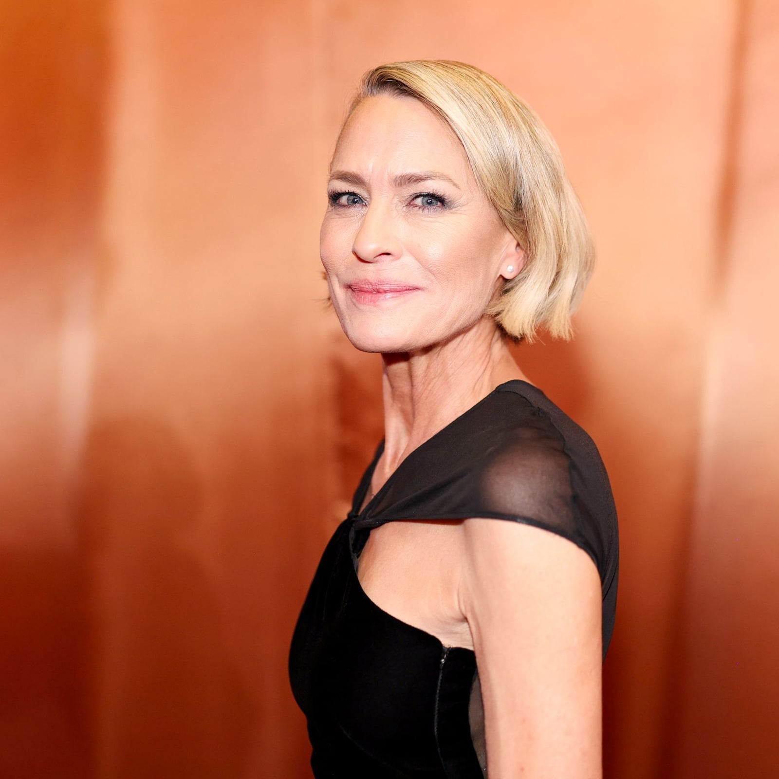 Ear Length Angled Blonde Bob — Bob for Women Over 50