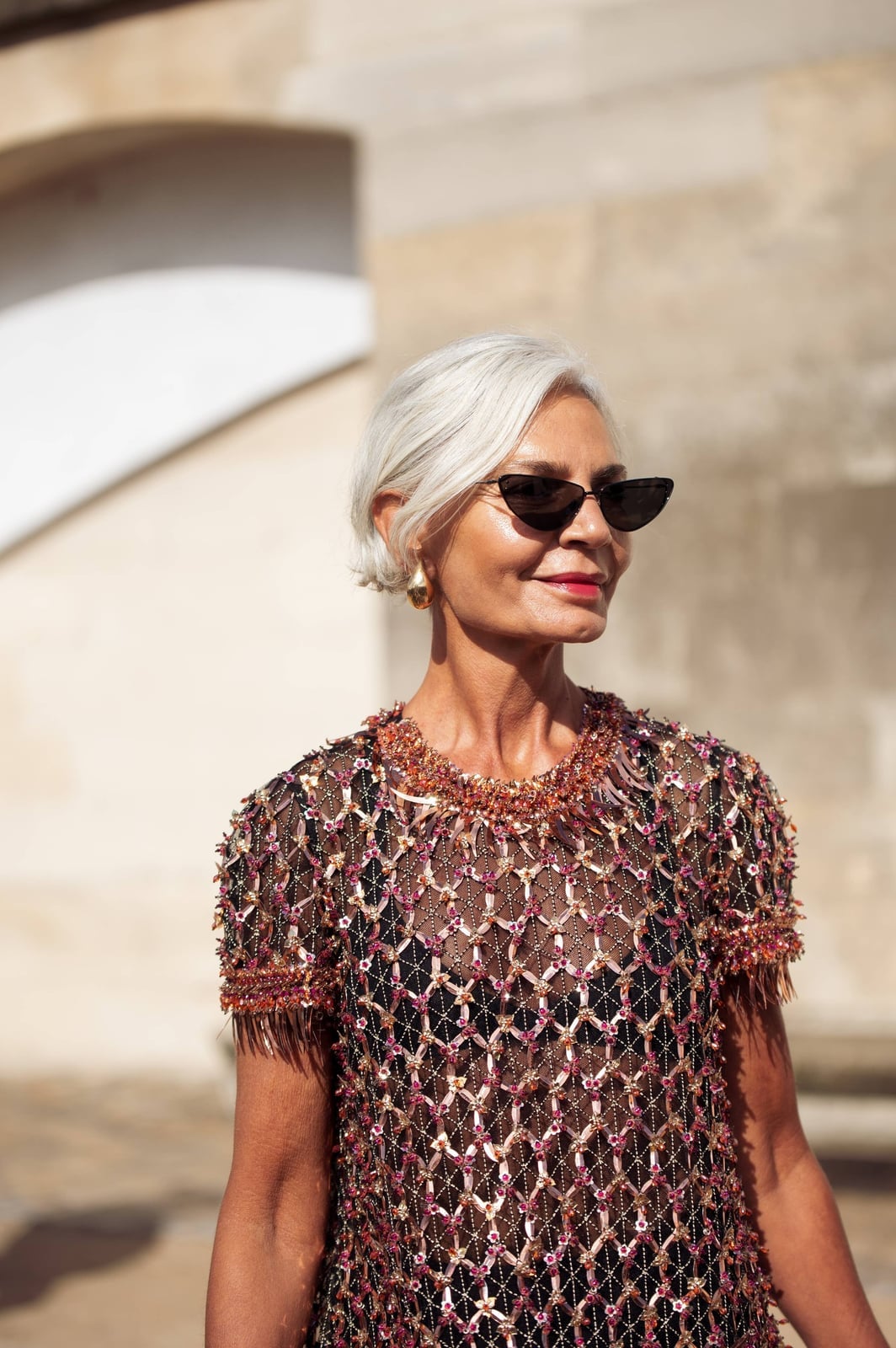 Voluminous Ear Length Silver Bob Voluminous Ear Length Silver Bob — Bob for Women Over 60
