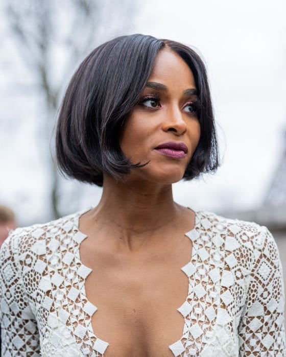 Auburn Bob With Side Swept Bangs — Bob Haircuts
