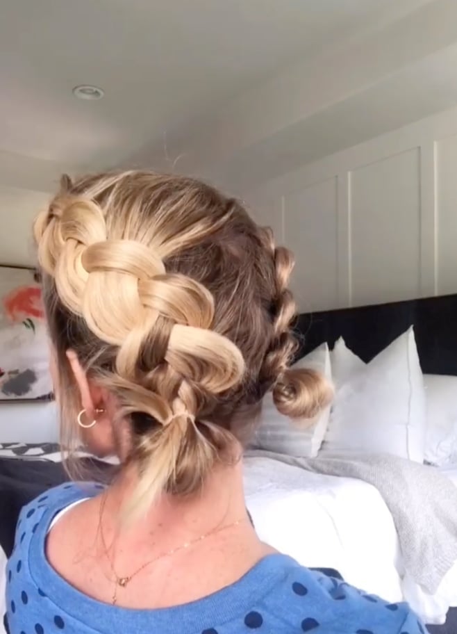Collarbone Blonde Chunky Braids — Braids for Short Hair