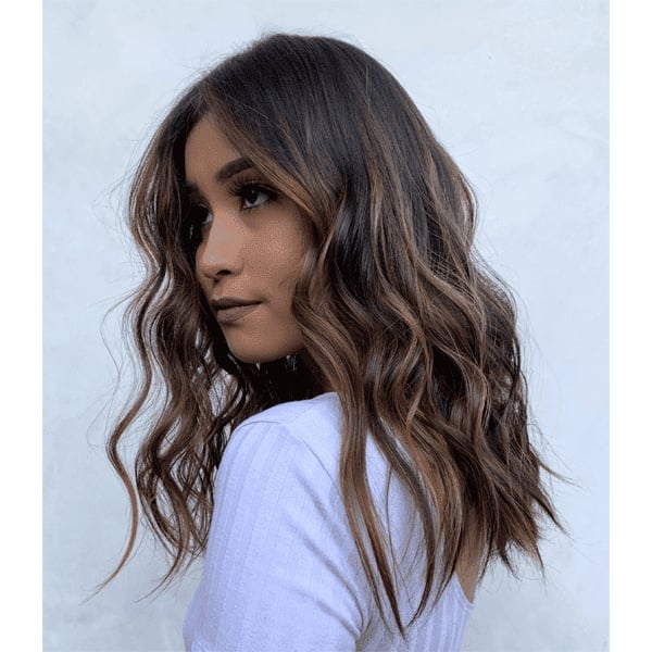 Collarbone Length With Lived-In Balayage Collarbone Length With Lived-In Balayage — Brunette Balayage