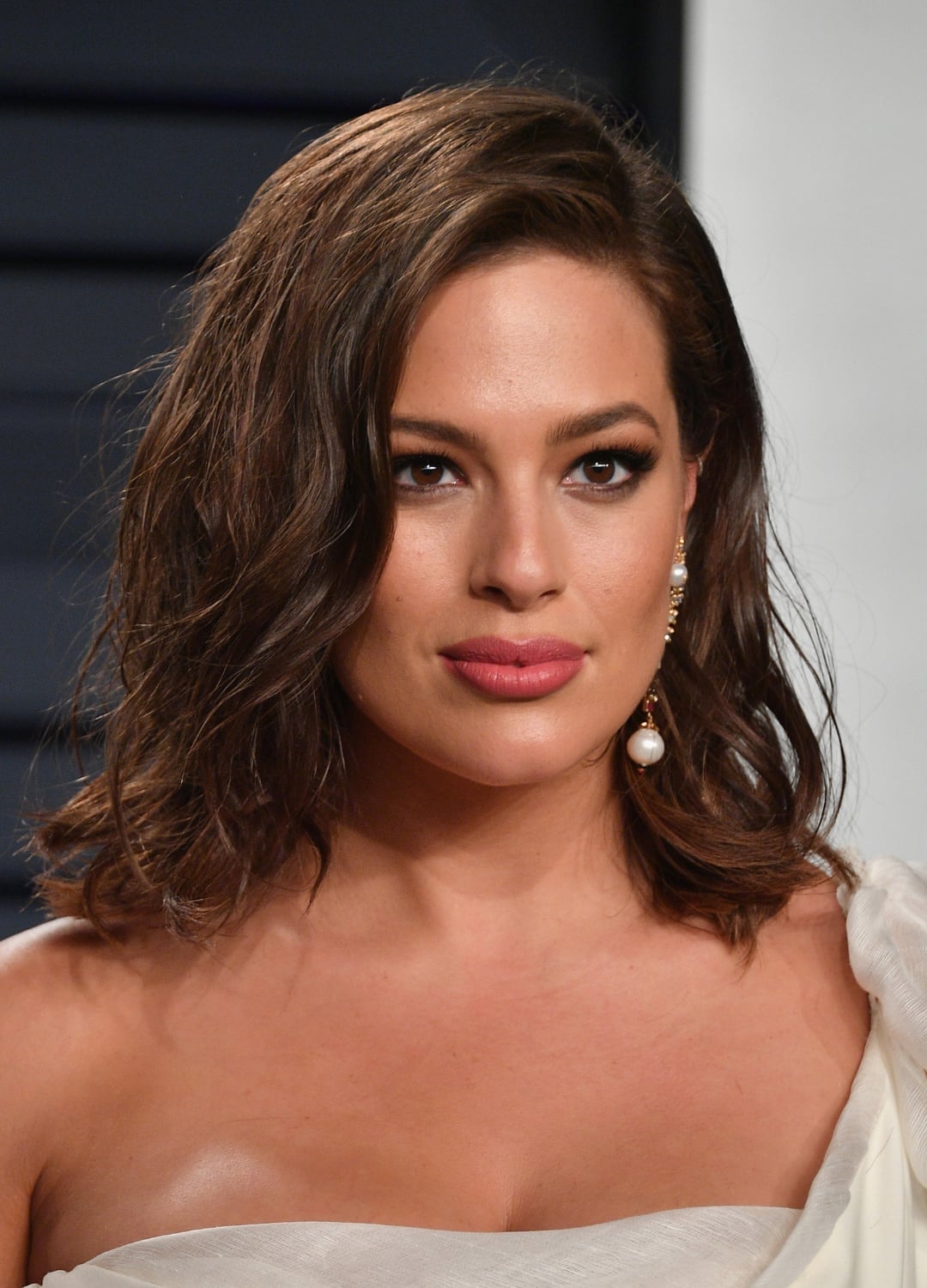 Dark Brown Lob With Subtle Lighter Tones — Burnished Brunette