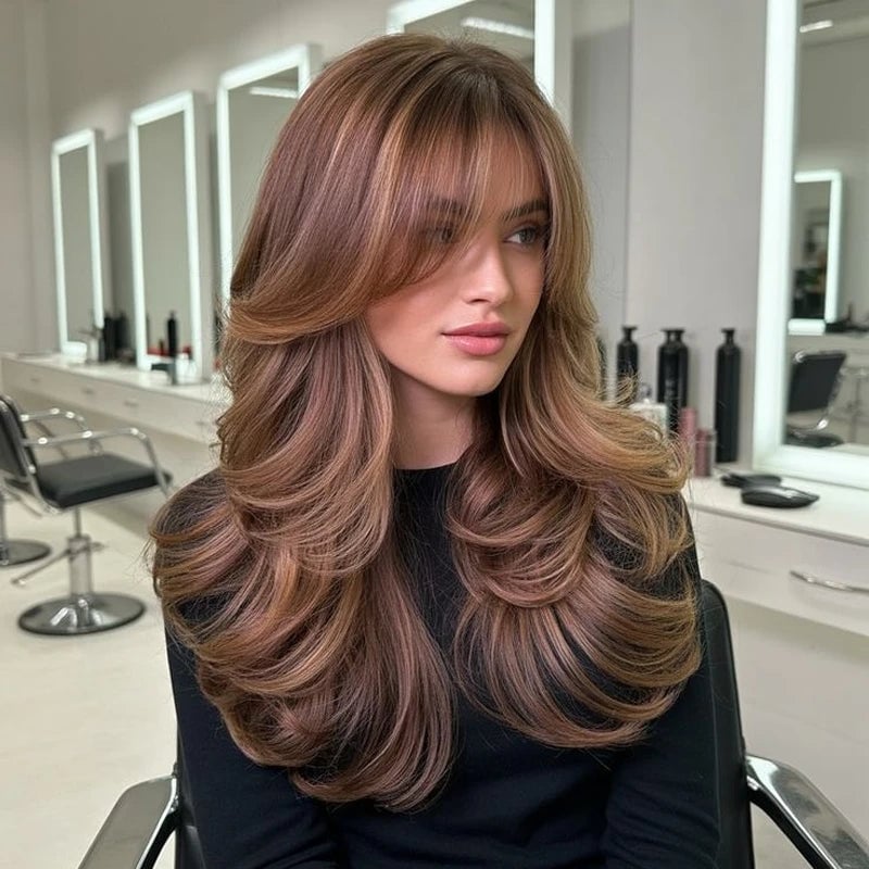 Butterfly Haircut With Bangs: 15 Best Styles for 2026 – Moehair USA Inc.