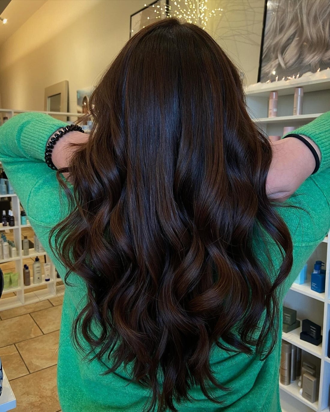 Rich Chocolate Brown With Warm Undertones — Chocolate Brown Hair