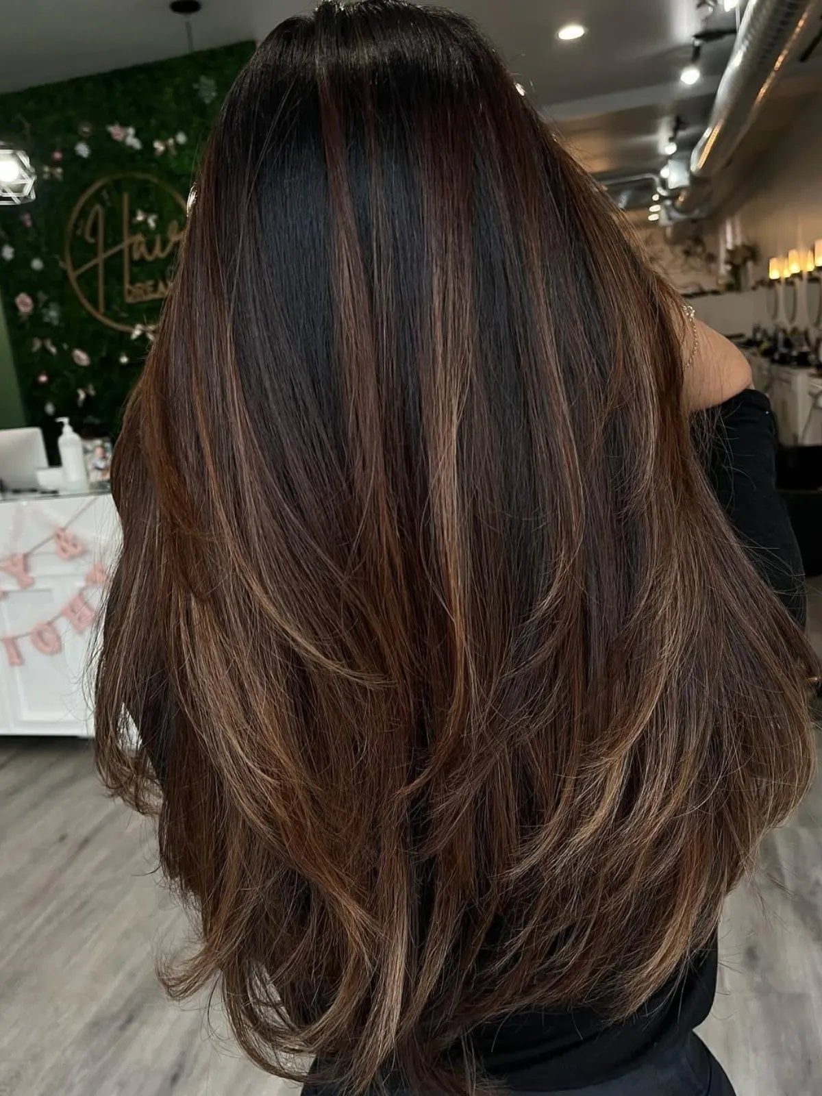 Rich Chocolate Brown With Ash Brown Highlights — Chocolate Brown Hair
