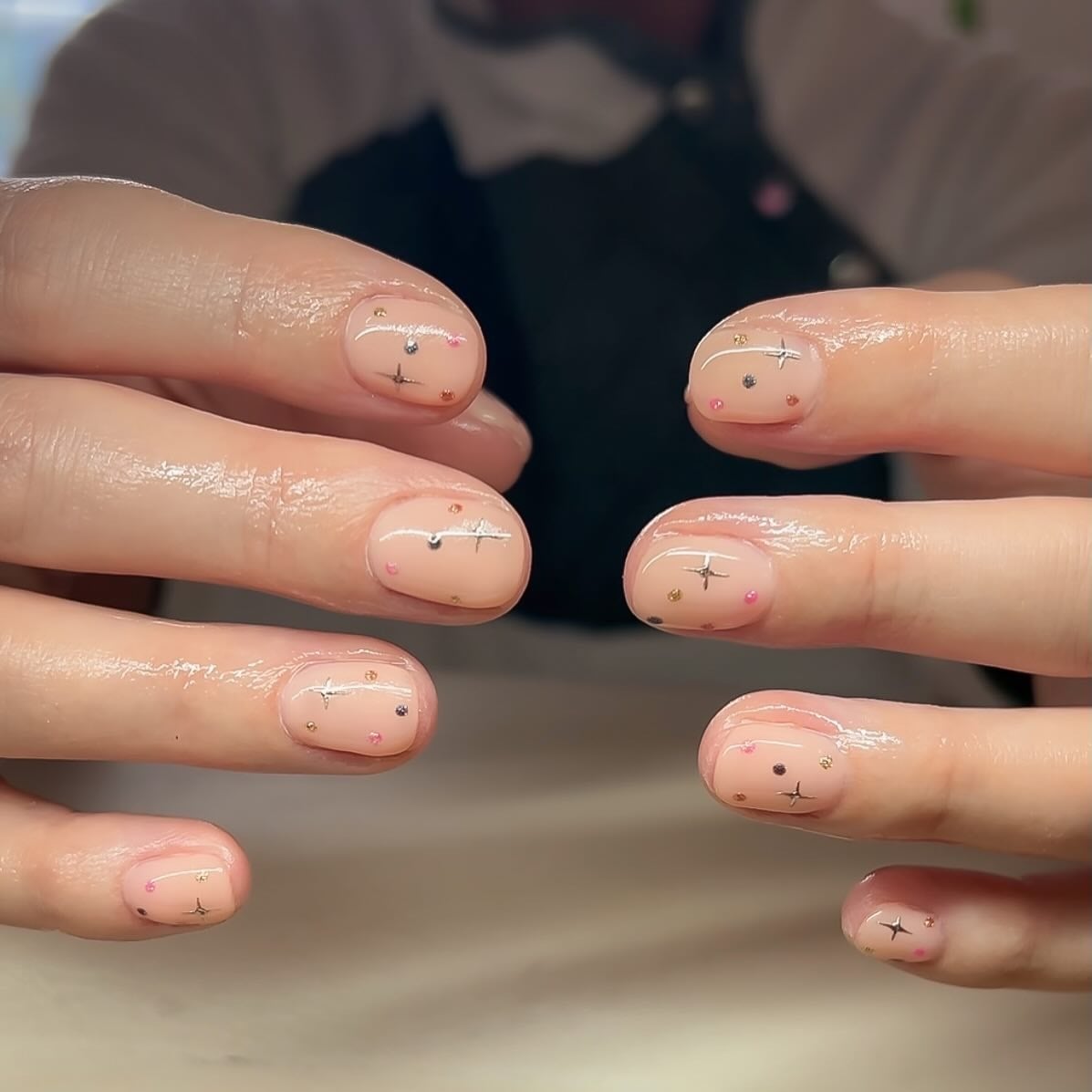Pale Lavender Glossy Short Square Nails Pale Lavender Glossy Short Square Nails — Classy Short Nails