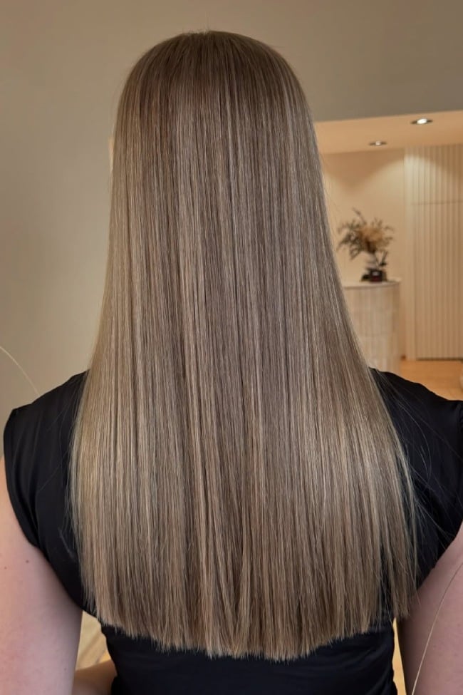 Light Brown With Cool Beige Undertones — Cool Brown Hair