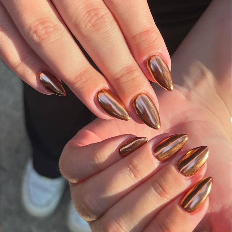 Copper Nails Are the Chicest Manicure Finish to Try Right Now