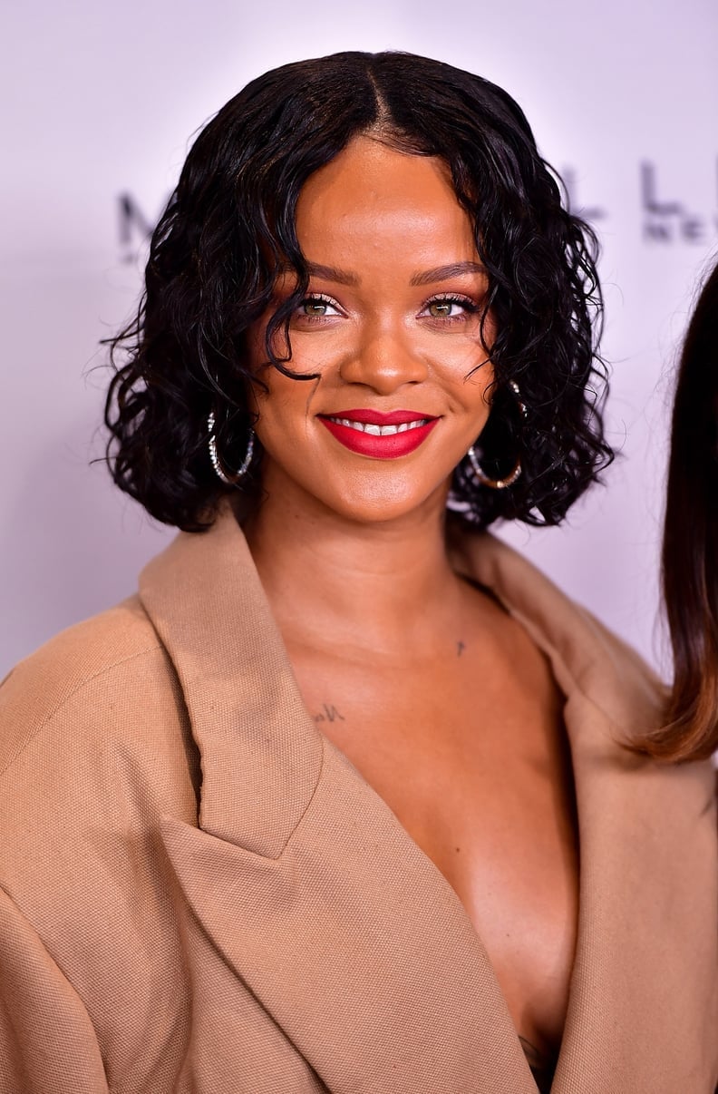 Collarbone Black Curly Bob Wet Look Collarbone Black Curly Bob Wet Look