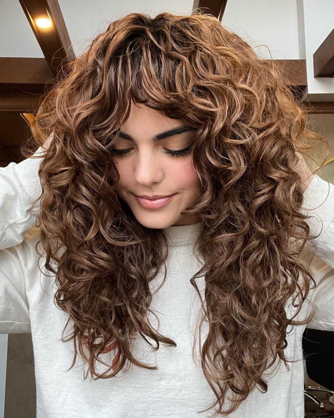 30 Wolf Cut Curly Hair Ideas to Let Your Curls Stand Out - Hair Adviser