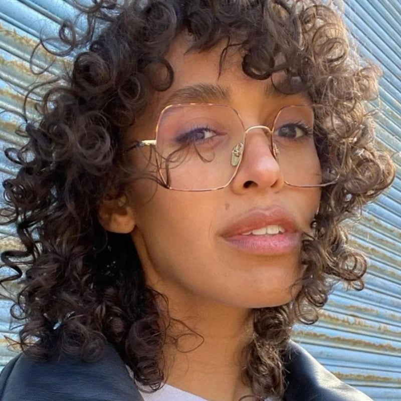 Collarbone Shag With Wispy Bangs — Curly Wolf Cut