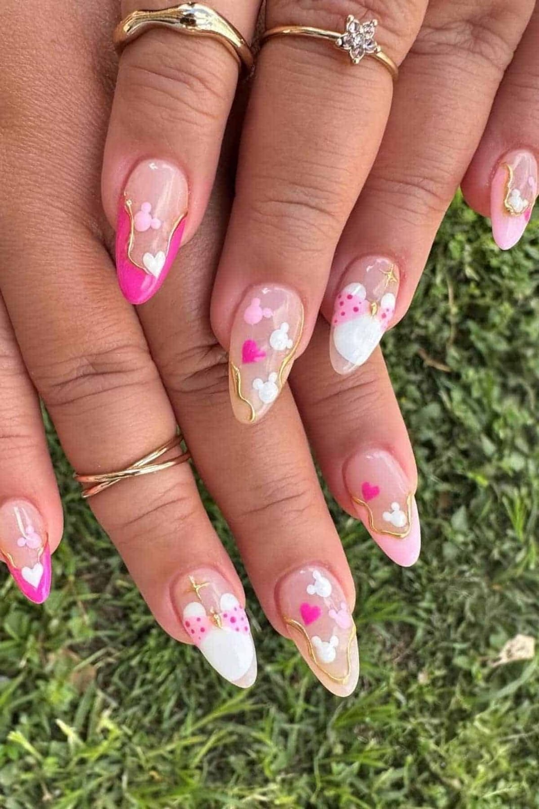 You'll Want Every Single One of These 35 Disney Valentine's Nail Ideas