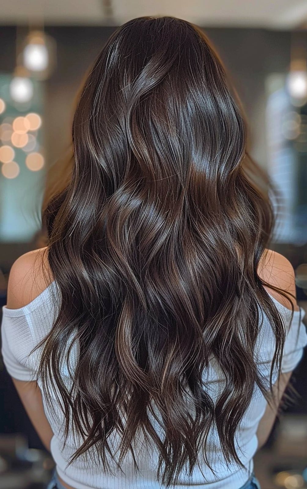 Mid-Back Espresso With Red Undertones — Espresso Hair