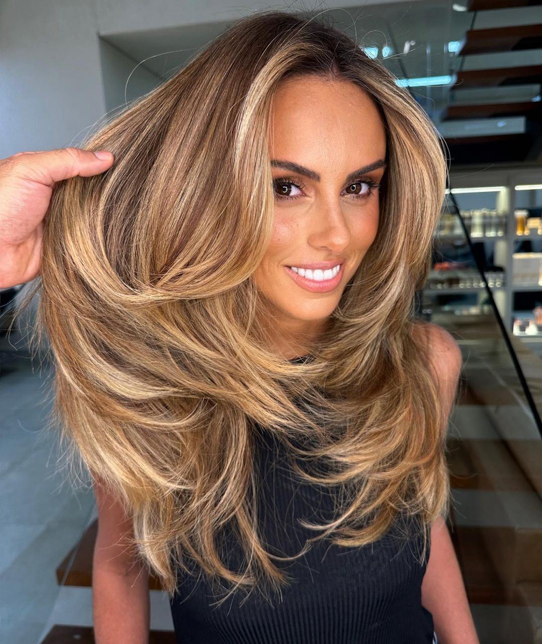 Rich Golden Blonde With Blended Highlights