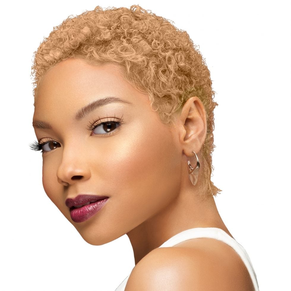 Short Pixie Light Golden Blonde
