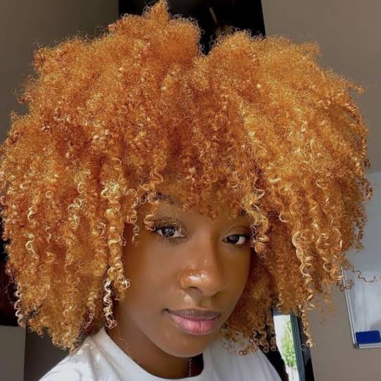 Mid-Back Wavy Hair In Rich Auburn — Hair Color for Black Women