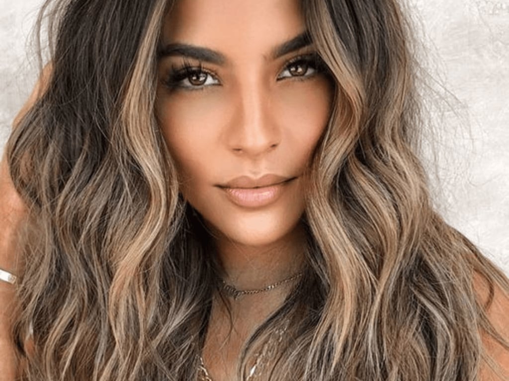 Dark Brown With Blonde Balayage Dark Brown With Blonde Balayage — Hair Color for Brown Eyes