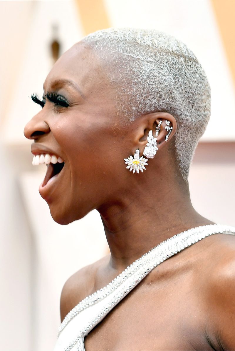 Very Short Platinum Blonde Buzz Cut Very Short Platinum Blonde Buzz Cut — Hair Color for Dark Skin