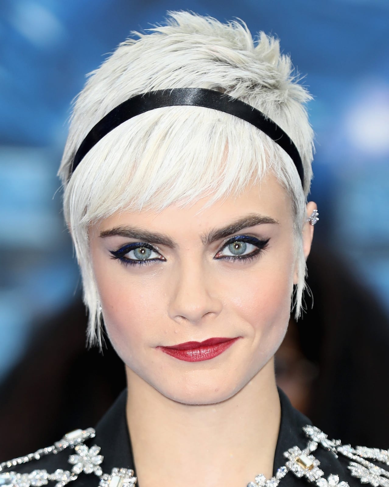 Striking Platinum Pixie Cut — Hair Color for Pale Skin