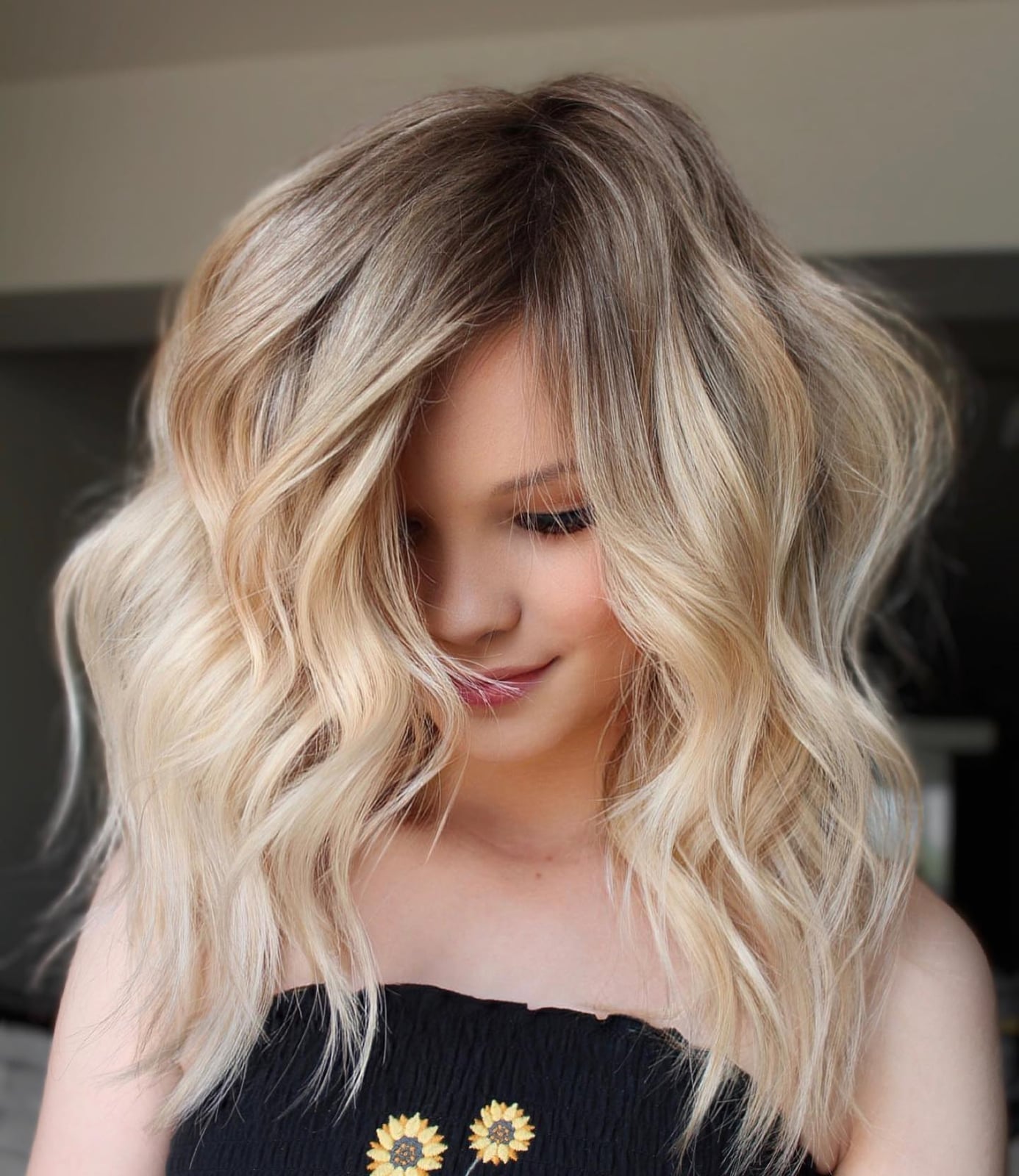 Ash Blonde Collarbone Layers With Blowout — Hair Color for Pale Skin