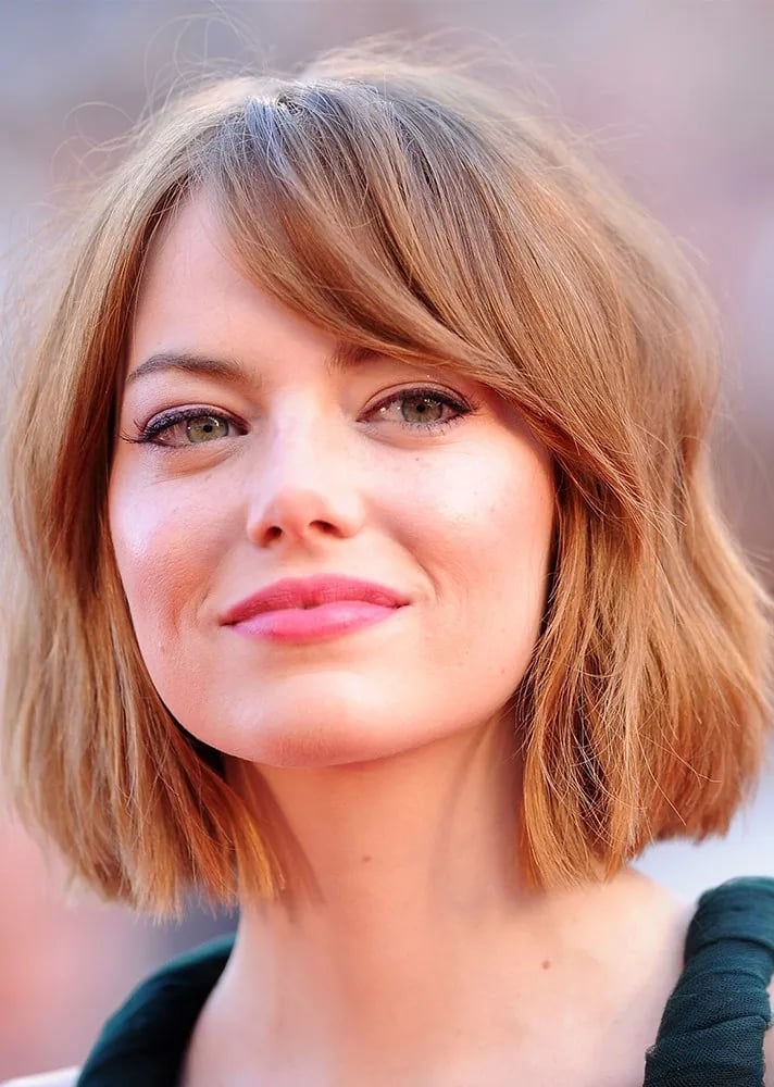 Strawberry Blonde Bob With Soft Waves Strawberry Blonde Bob With Soft Waves — Hair Color Ideas for Short Hair