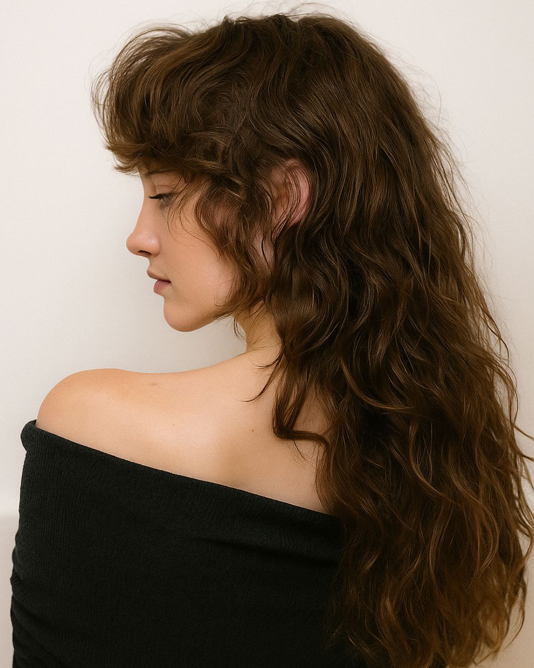 Mid-Back Shag With Voluminous Layers — Haircut Trends