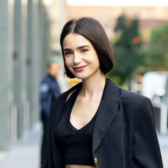 Sharp Blunt Dark Brown Bob — Haircuts for Fine Hair