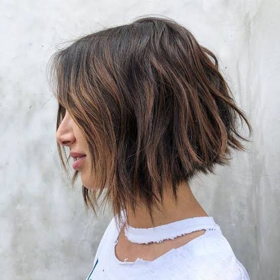 Textured Bob With Messy Waves — Haircuts for Thin Hair
