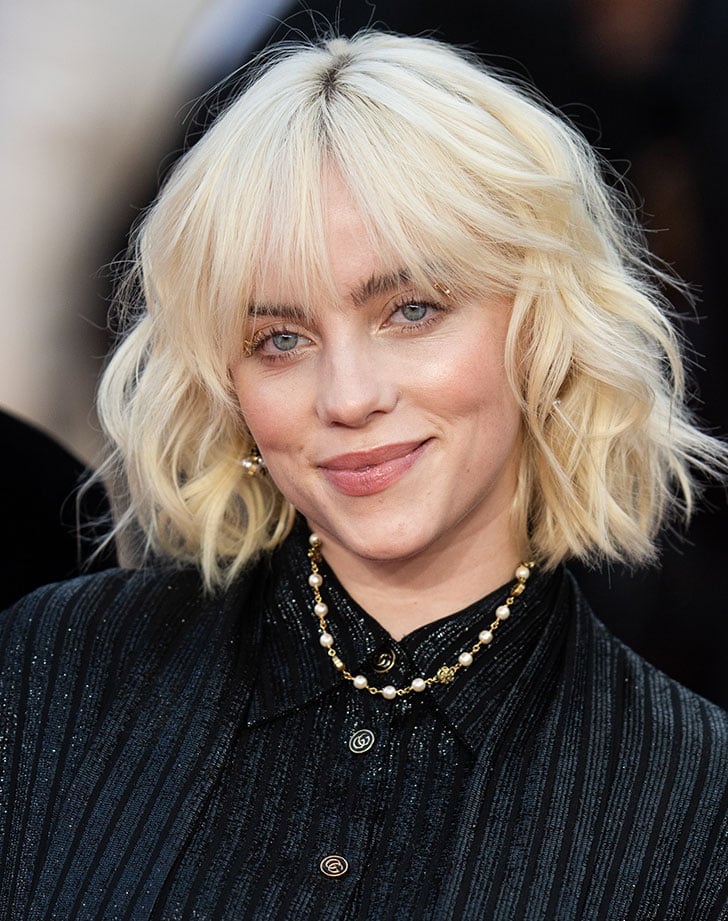 Ash Blonde Collarbone Lob With Glossy Finish Ash Blonde Collarbone Lob With Glossy Finish — Haircuts for Wavy Hair