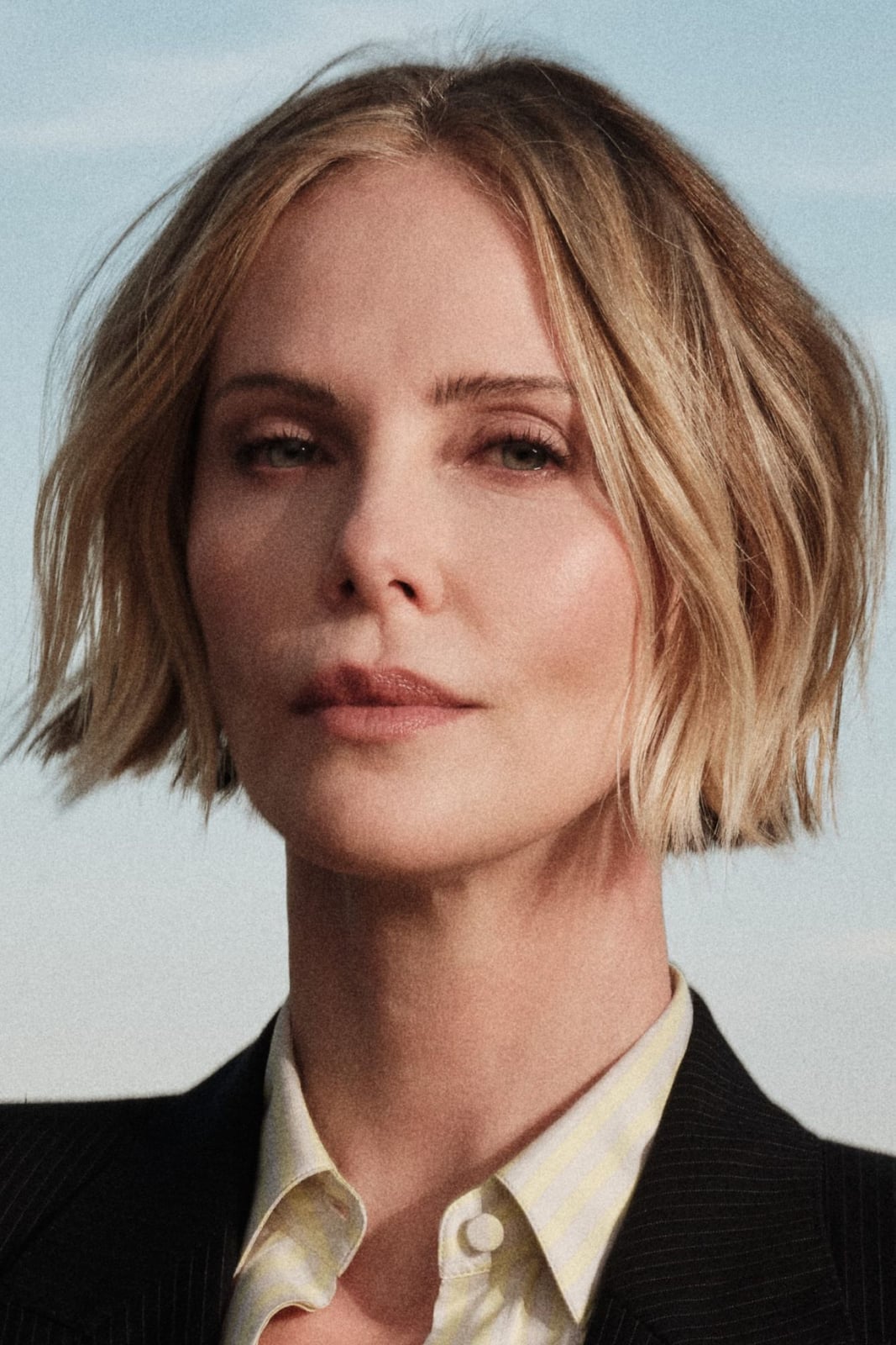 Chin-Length Ash Blonde Bob Chin-Length Ash Blonde Bob — Haircuts for Women