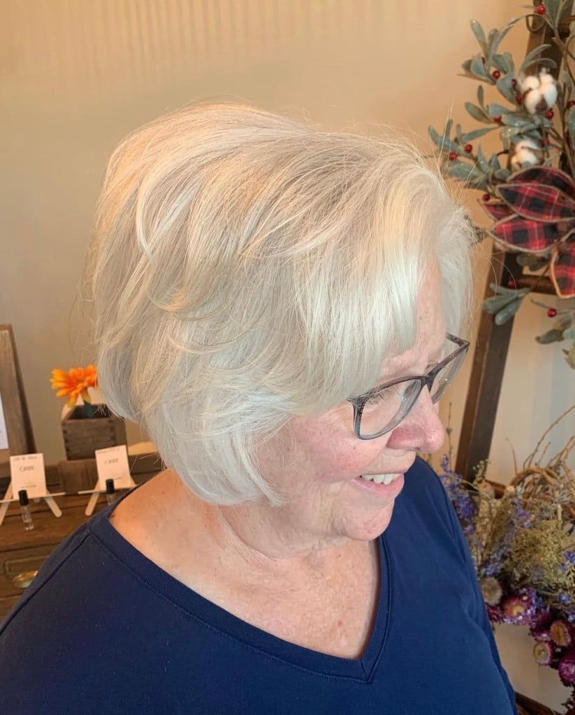 Chin Length Classic Bob Medium Brown, Smooth And Straight Chin Length Classic Bob Medium Brown, Smooth And Straight — Haircuts for Women Over 40