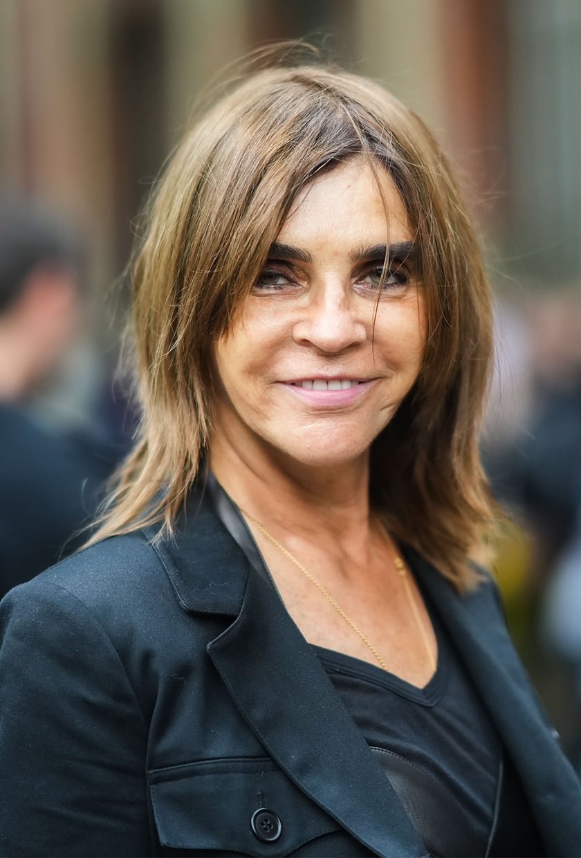 Collarbone Shag With Choppy Bangs Collarbone Shag With Choppy Bangs — Haircuts for Women Over 60