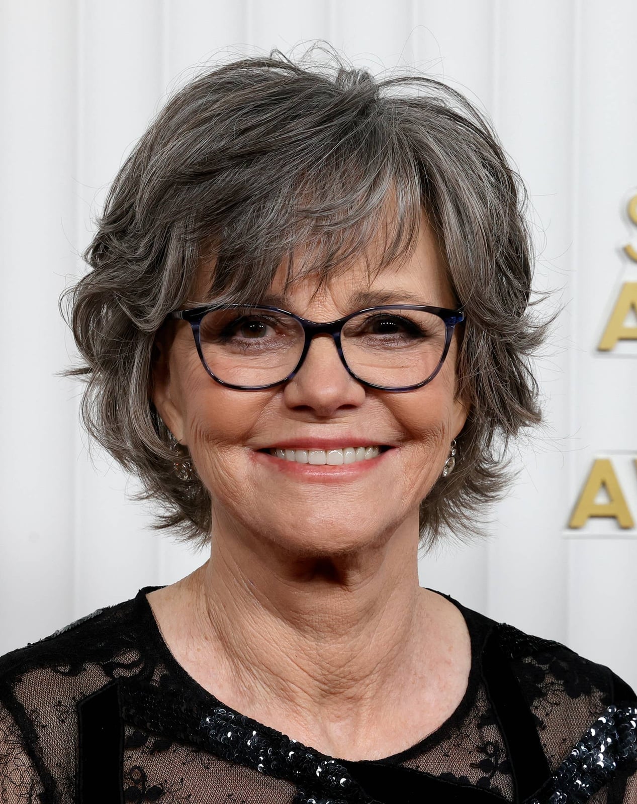 Short Layered Bob With Textured Bangs — Haircuts for Women Over 70