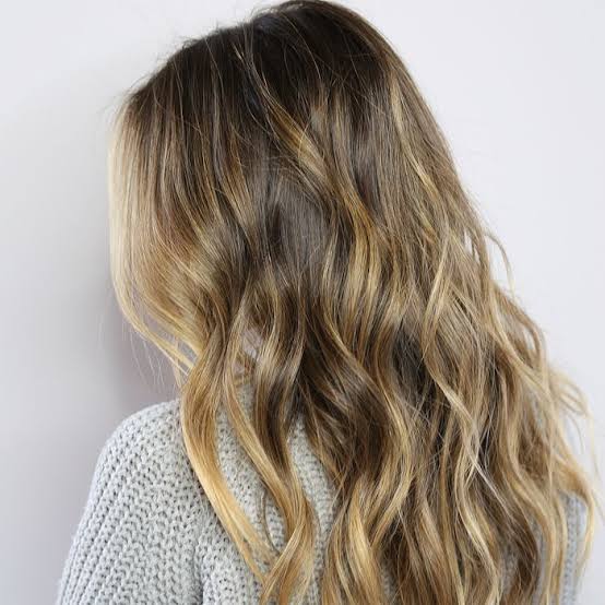 Mid-Back Dark Blonde With Ash Blonde Highlights Back, Everyday Version Mid-Back Dark Blonde With Ash Blonde Highlights Back, Everyday Version