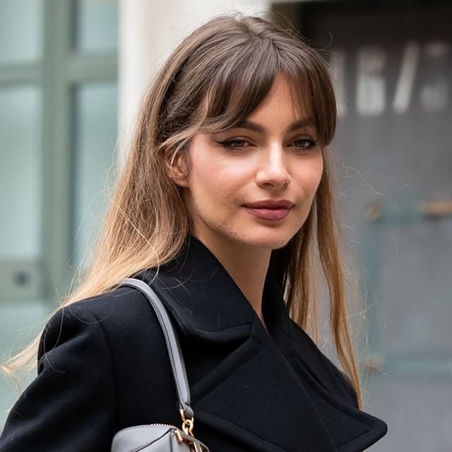 Light Brown Chin Bob With Curtain Bangs — Hush Cut