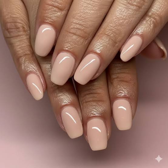 Perfect Cuticle Sheer Nude Short Almond Perfect Cuticle Sheer Nude Short Almond — Interview Nails